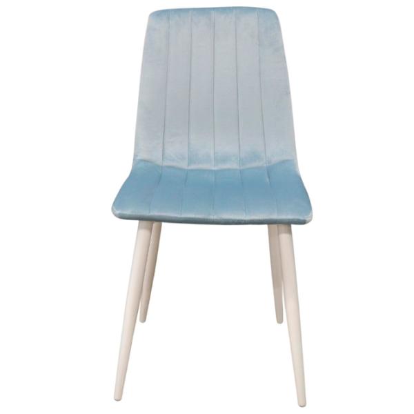 Scaun de bucătărie DecoPrim DC-90P Catifea/ Light Blue Black photo 4 Scaun de bucătărie DecoPrim DC-90P Catifea/ Light Blue Black photo 4