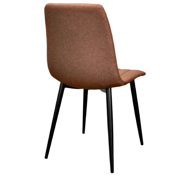 Scaun de bucătărie DecoPrim DC-90P Catifea/ Brown Black photo 4