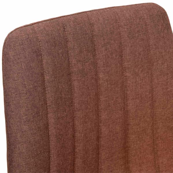 Scaun de bucătărie DecoPrim DC-90P Catifea/ Brown Black photo 6