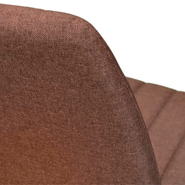 Scaun de bucătărie DecoPrim DC-90P Catifea/ Brown Black photo 7