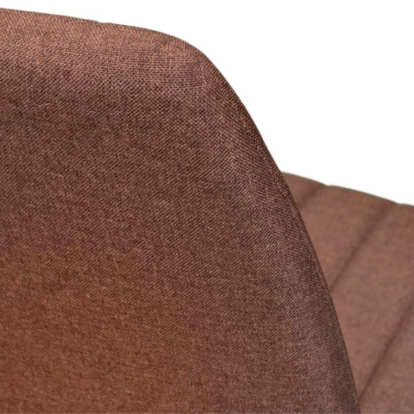 Scaun de bucătărie DecoPrim DC-90P Catifea/ Brown Black photo 7