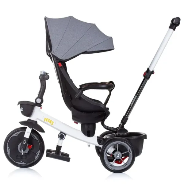 Трицикл Chipolino Pegas 25 кг/ Серый photo 4 Трицикл Chipolino Pegas 25 кг/ Серый photo 4