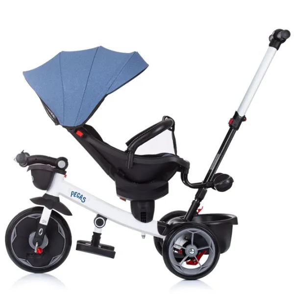 Triciclu Chipolino Pegas 25 kg/ Blue photo 5 Triciclu Chipolino Pegas 25 kg/ Blue photo 5