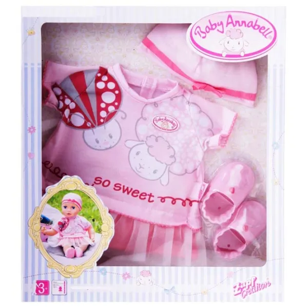 Haine pentru păpuși Annabell Deluxe Set Summer Dream 4001167524343 bebeluș/ 3+ photo 3