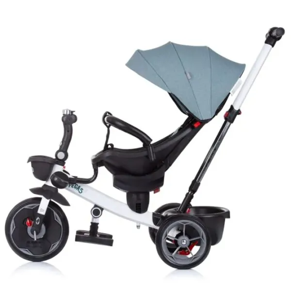 Triciclu Chipolino Pegas 25 kg/ Blue photo 3 Triciclu Chipolino Pegas 25 kg/ Blue photo 3