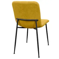 Scaun de bucătărie DecoPrim Smart Stofă/ Yellow photo 2
