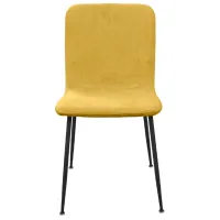 Scaun de bucătărie DecoPrim Smart Stofă/ Yellow photo 4