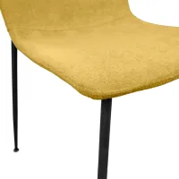 Scaun de bucătărie DecoPrim Smart Stofă/ Yellow photo 5