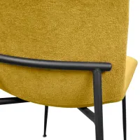 Scaun de bucătărie DecoPrim Smart Stofă/ Yellow photo 6