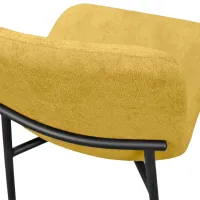 Scaun de bucătărie DecoPrim Smart Stofă/ Yellow photo 7