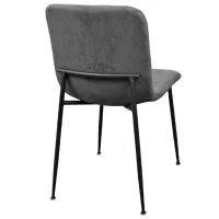Scaun de bucătărie DecoPrim Smart Stofă/ Dark Gray photo 2