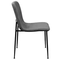Scaun de bucătărie DecoPrim Smart Stofă/ Dark Gray photo 3
