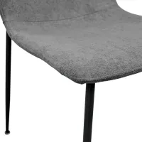 Scaun de bucătărie DecoPrim Smart Stofă/ Dark Gray photo 5