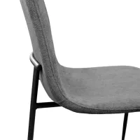 Scaun de bucătărie DecoPrim Smart Stofă/ Dark Gray photo 6