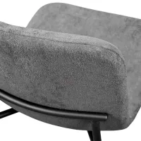 Scaun de bucătărie DecoPrim Smart Stofă/ Dark Gray photo 7