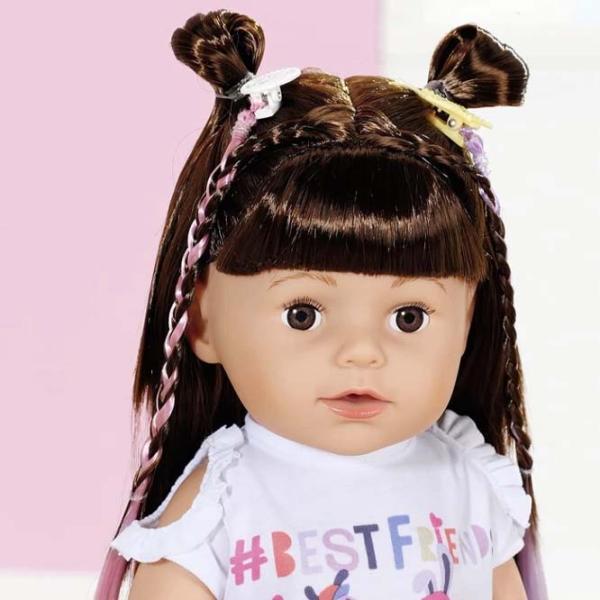 Păpușă Zapf Sister Brunette 4001167830352  bebeluș / 4+ photo 4