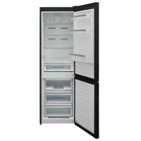 Frigider Daewoo FKM331FBN0RS cu congelator jos 331 l / 186 cm / Black photo 2