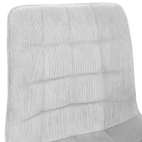 Scaun de bucătărie DecoPrim Hans Stofă/ Light Gray Black photo 6