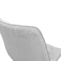 Scaun de bucătărie DecoPrim Hans Stofă/ Light Gray Black photo 8