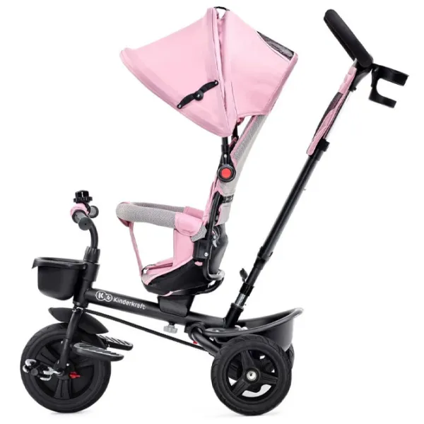 Трицикл KinderKraft Aveo Розовый photo 2 Трицикл KinderKraft Aveo Розовый photo 2