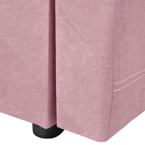 Canapea DecoPrim Milan (0004810) Catifea/ Pink photo 8 Canapea DecoPrim Milan (0004810) Catifea/ Pink photo 8