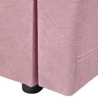 Canapea DecoPrim Milan (0004810) Catifea/ Pink photo 8