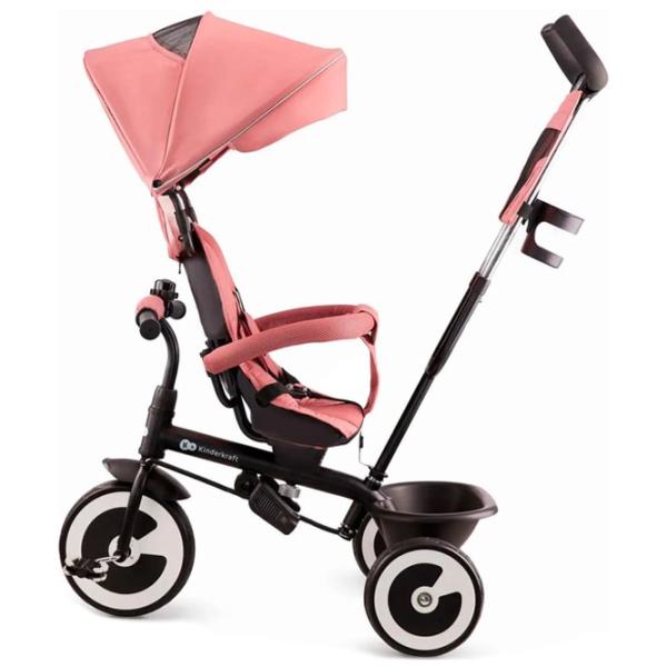 Трицикл KinderKraft Aston Розовый photo 2 Трицикл KinderKraft Aston Розовый photo 2