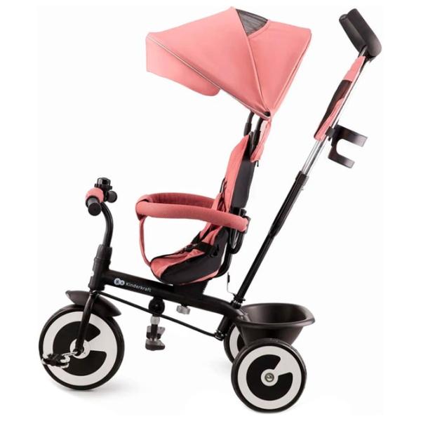 Трицикл KinderKraft Aston Розовый photo 3 Трицикл KinderKraft Aston Розовый photo 3