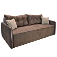 Canapea DecoPrim Smart (0005743) Catifea/ Brown photo 2
