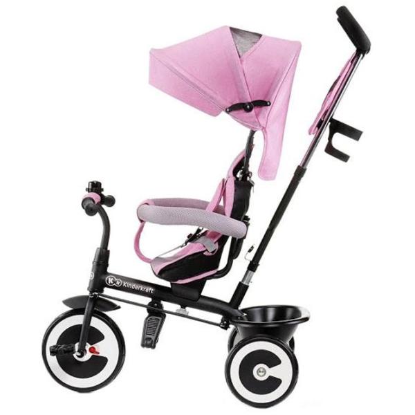 Трицикл KinderKraft Aston Розовый photo 2 Трицикл KinderKraft Aston Розовый photo 2