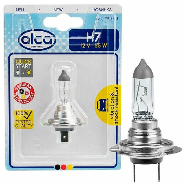 Lampă auto Alca 13741 Halogen/ H7/ PX26d/ 55 W photo 2