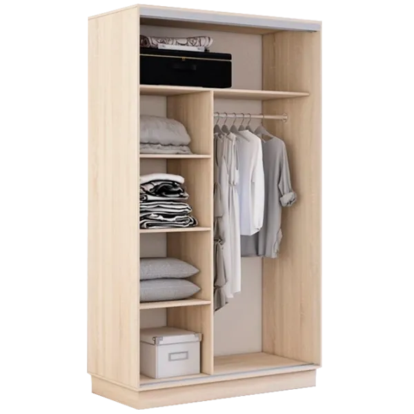 Шкаф cupe Mobildor-Lux Fox 2100 3025 210 x 60см x 220 / ЛДСП / Дуб Сонома photo 2 Шкаф cupe Mobildor-Lux Fox 2100 3025 210 x 60см x 220 / ЛДСП / Дуб Сонома photo 2