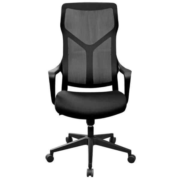 Fotoliu de birou DecoPrim M39A Plasă acrilică/ Black photo 2