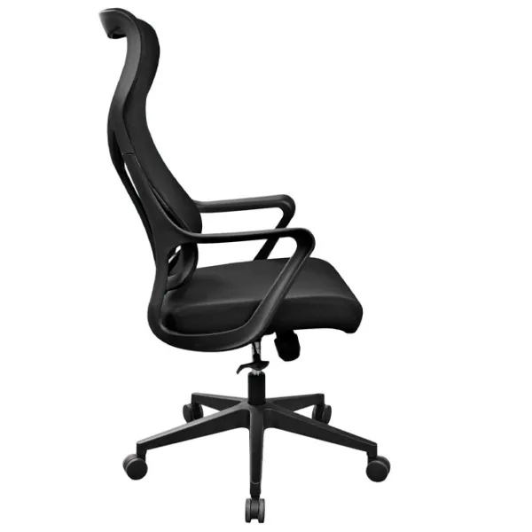 Fotoliu de birou DecoPrim M39A Plasă acrilică/ Black photo 3