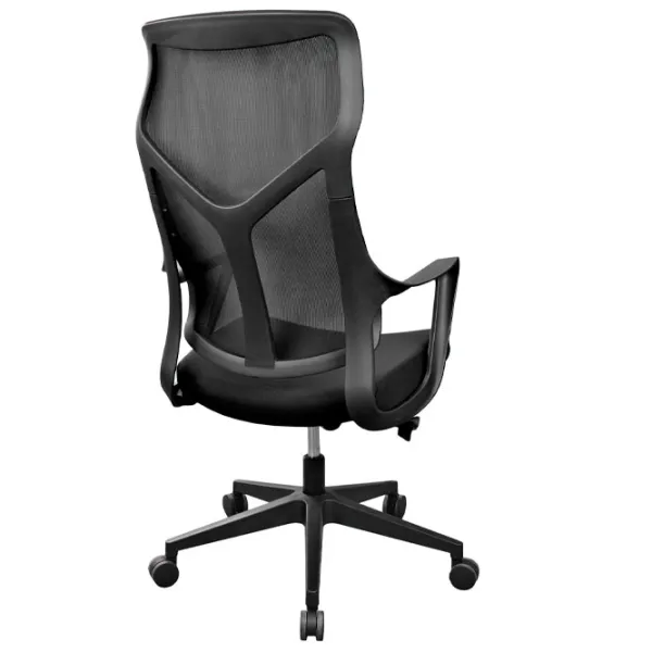 Fotoliu de birou DecoPrim M39A Plasă acrilică/ Black photo 4