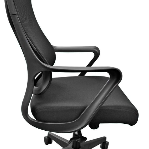 Fotoliu de birou DecoPrim M39A Plasă acrilică/ Black photo 5