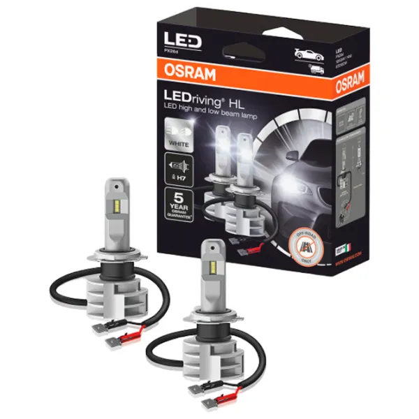 Автомобильная лампа Osram 67210CW светодиодная/ H7/ PX26d/ 14 Вт/ 1215лм photo 2 Автомобильная лампа Osram 67210CW светодиодная/ H7/ PX26d/ 14 Вт/ 1215лм photo 2