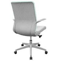 Офисное кресло DecoPrim M66 Ткань/ Зелёный Серый photo 4