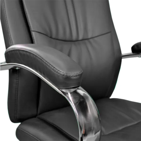 Офисное кресло DecoPrim 2162B-X ЭКО Кожа/ Черный photo 5