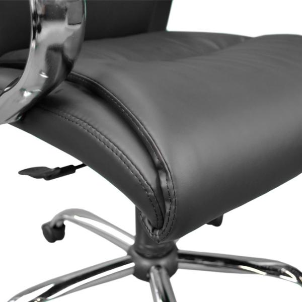 Офисное кресло DecoPrim 2162B-X ЭКО Кожа/ Черный photo 6