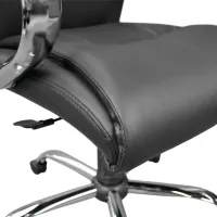 Офисное кресло DecoPrim 2162B-X ЭКО Кожа/ Черный photo 6
