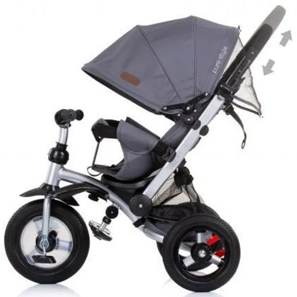 Triciclu Chipolino Bolide 25 kg/ Gray photo 3 Triciclu Chipolino Bolide 25 kg/ Gray photo 3