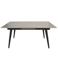 Masă de bucătărie extensibilă DecoPrim Vanessa Ceramică/ Gray photo 2