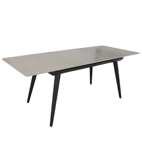 Masă de bucătărie extensibilă DecoPrim Vanessa Ceramică/ Gray photo 3