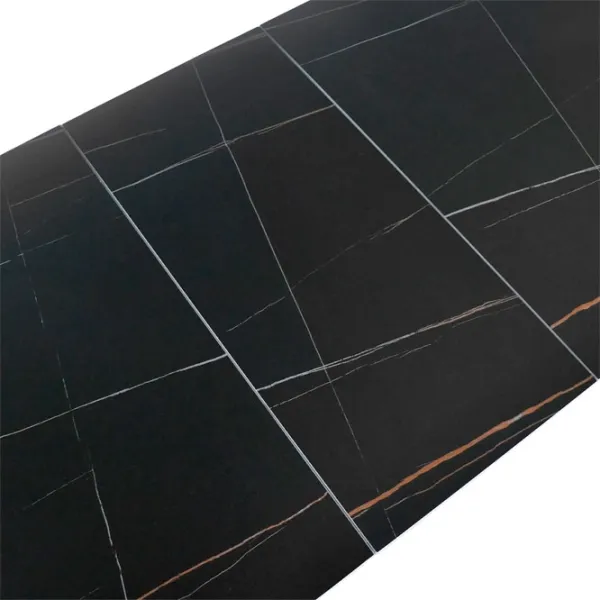 Masă de bucătărie extensibilă DecoPrim Vanessa Ceramică/ Black photo 3 Masă de bucătărie extensibilă DecoPrim Vanessa Ceramică/ Black photo 3