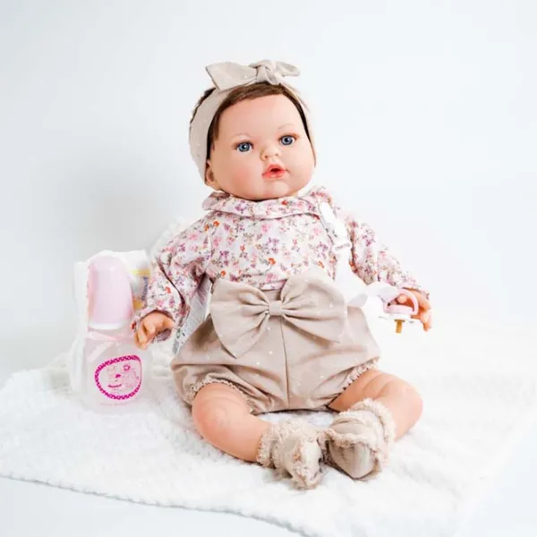 Păpușă Tita Flowers Newborn 6083 bebeluș/ 3+ photo 2
