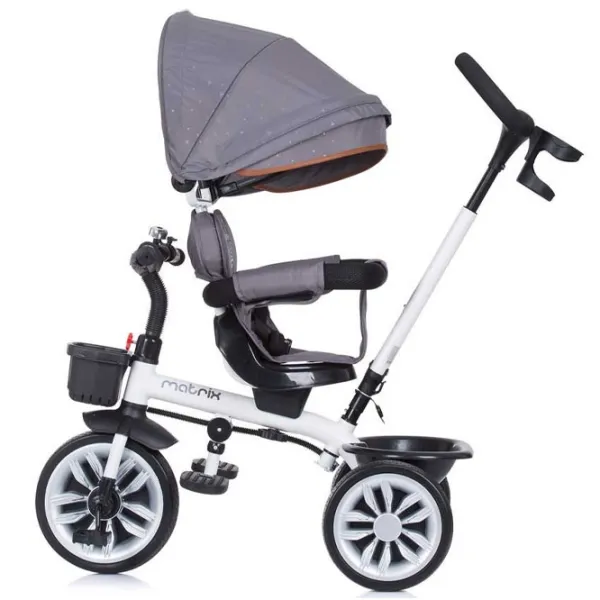 Трицикл Chipolino Matrix 360 25 кг/ Серый photo 3 Трицикл Chipolino Matrix 360 25 кг/ Серый photo 3