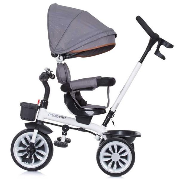 Трицикл Chipolino Matrix 360 25 кг/ Серый photo 3 Трицикл Chipolino Matrix 360 25 кг/ Серый photo 3