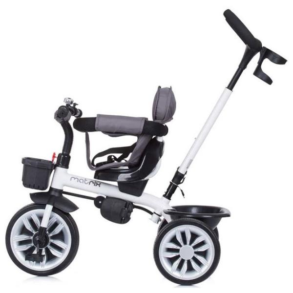 Трицикл Chipolino Matrix 360 25 кг/ Серый photo 4 Трицикл Chipolino Matrix 360 25 кг/ Серый photo 4