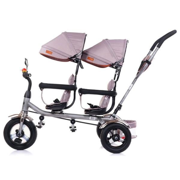 Triciclu Chipolino 2Play 40 kg/ Beige photo 2 Triciclu Chipolino 2Play 40 kg/ Beige photo 2